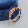Sace Gems 925 Sterling Silver 3MM Natural Tourmaline Gemstone Rings for Women Engagement Cocktail Party Fine Jewelry Gift