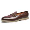 Fashion Fashion Men's Casual Shoes Men Buckle Monk Loafers Moccasins Mens Party Wedding Shoe Light Comfortable Driving Flats
