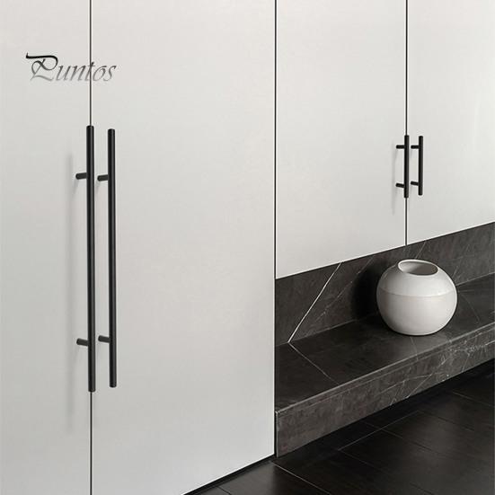 1 Set Practical Modern Style Stainless Steel Cabinet Handle Drawer Door Pull Handle Furniture Handle Home Supply