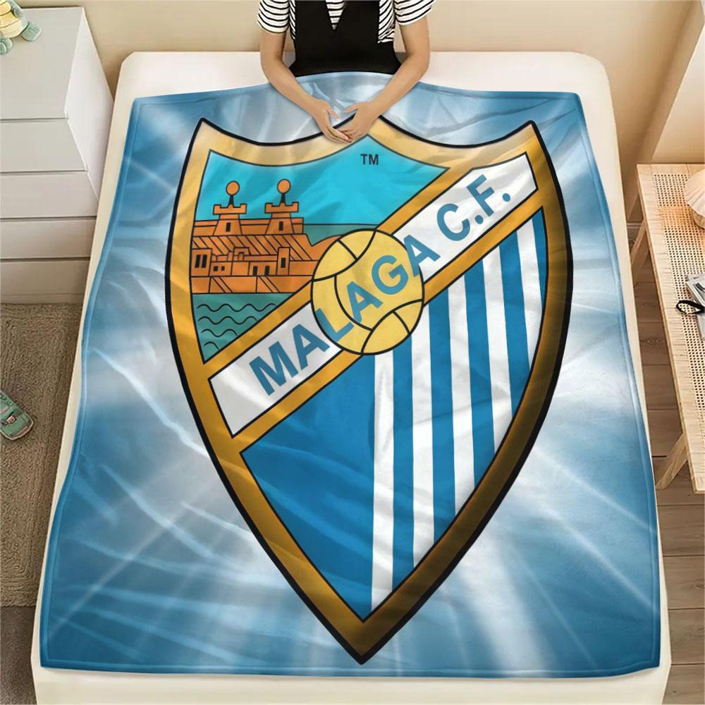 Málaga logo Blanket, High quality Comfortable for All Seasons, Home Decor, Warmth and Comfort