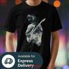 Rockosaurus Rex T GuitarisT Shirt Dinosaur with Electric Guitar for Musician Band or Rock and Roll Lover Concert Vintage