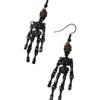 Europäische & Amerikanische Gotische Totenkopf 3D Halloween Ohrringe für Damen