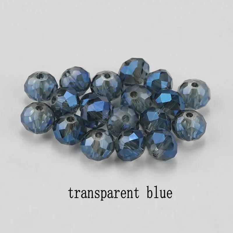 4mm glass beads plated Color faceted round crystal beads Jewelry beads for bracelet necklace Jewelry making DIY 150pcs