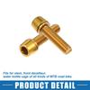A ABSOPRO Bicycle Stem Screw Fixing Screws Handlebar Stem Bolts Bike Stem Screws MTB