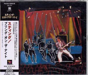 

CD STING - Bring on the Night POCM20856 A&M Records 1998 Japan ObiRock Used