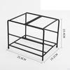 Coffee Syrup Display Rack Seasoning Organizer Iron Spice for Bar Bathroom