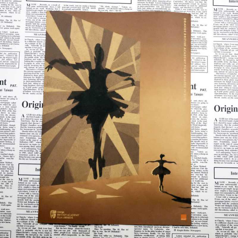 

Black Swan Retro Kraft Poster – Free Shipping, Classic Movie Decor for Living Room, Restaurant, Bedroom, or Bar White card paper (non-adhesive) 30*42 cm