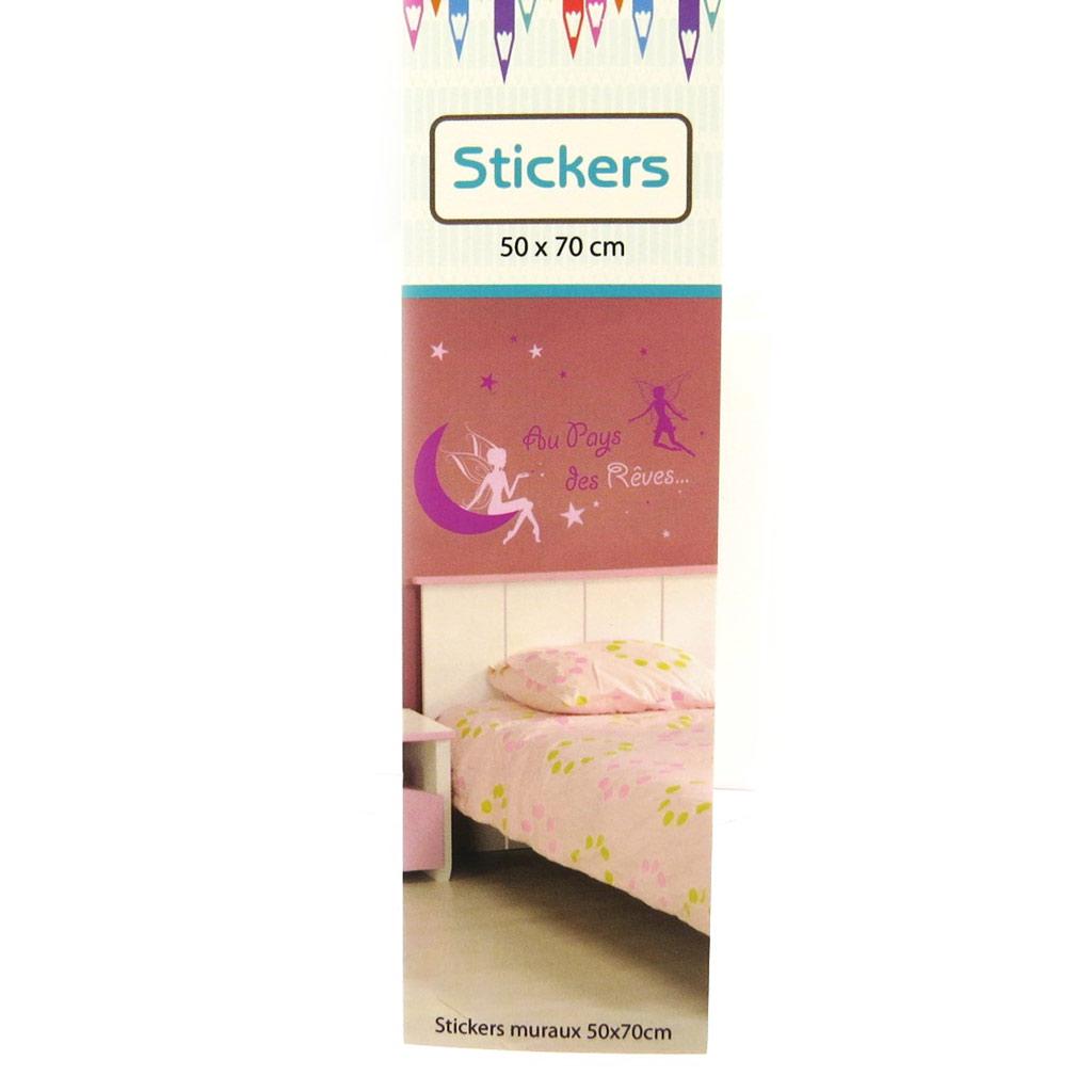 Les Trésors De Lily [L7584] - Sheet of Stickers 'Fairy Dreams' (50x70 Cm)