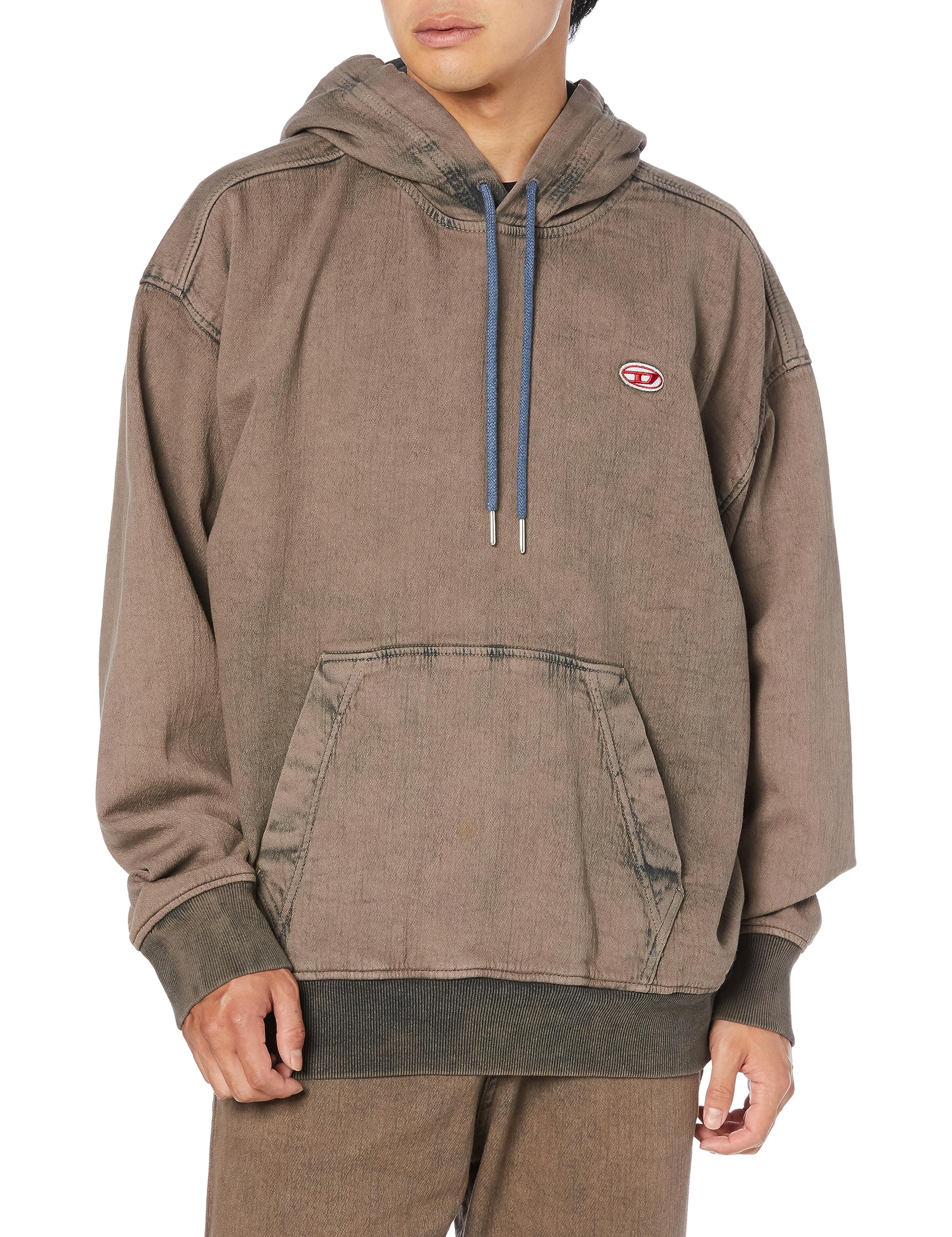 

Diesel Худи из денима Track XS Коричневый A0393909H04 70I XS Мужской