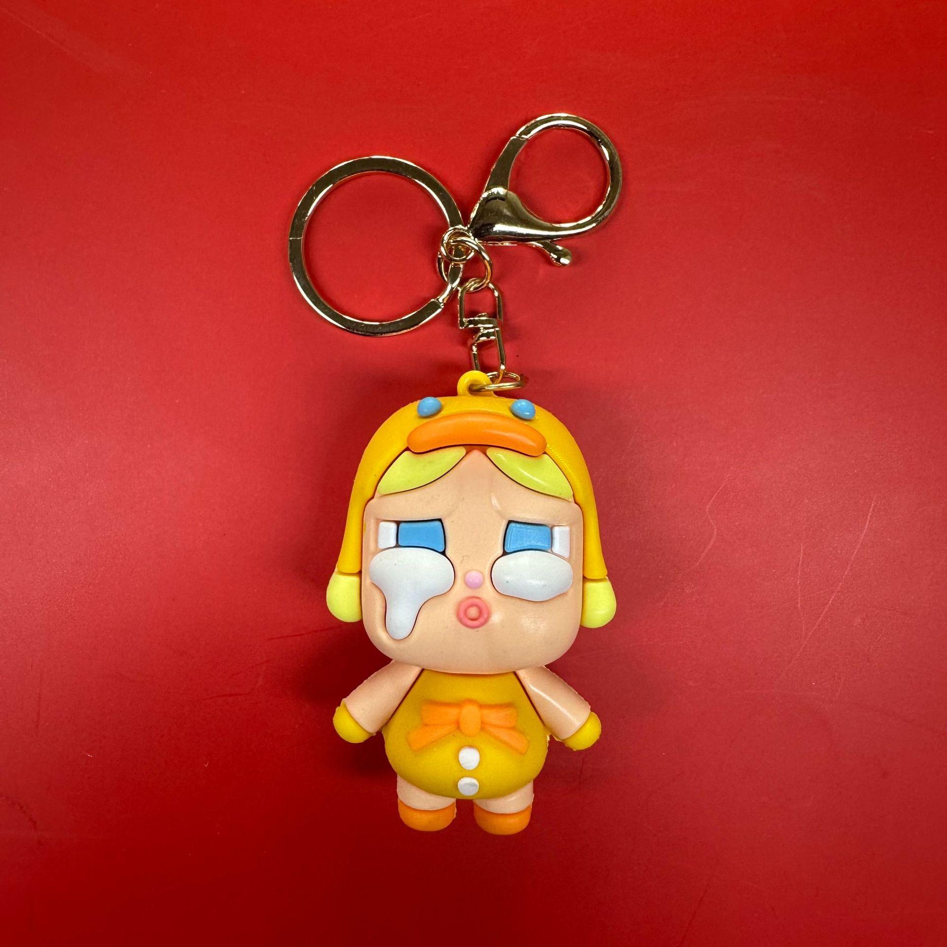 Cute Cute Crying Baby Doll Keychain Figure Pendant Small Gift Blind Box Toy Creative Keychain