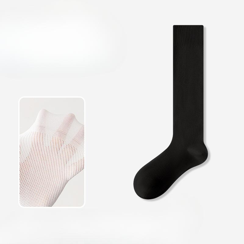 Female Summer Thin Style All Kinds of Mesh Breathable One Boneless Long Leg Socks
