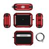 Earphone Case for AirPods Pro 3 Charging Case Portable Shockproof Wireless Earbud Protective Cover Full Coverage Shell Skin with Metal Ring
