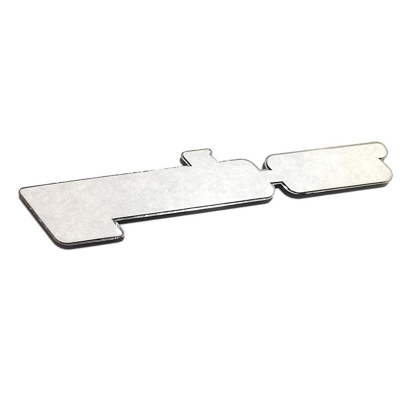 3D OEM Snap On Chrome Plastic Metal Emblem Badge Logo for BMW Car Accessories Carbon Gloss Look 200mm