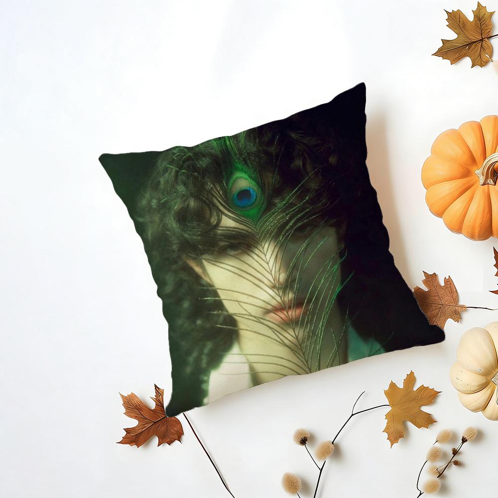 Conan Gray Holidays Cushion Cover Iceland Washable Linen Soft  for Daily Sofa Bed Home Room Decor