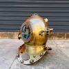 Brass Deep Sea Diving Helmet  Anchor Engineering 1921 Replica Nautical Diver Helmet  Maritime Home  Office Decor