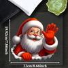 1PC Santa Claus Car Sticker for DIY Car Window Trunk Motorcycle Fairings Tailboxs Scooters Universal Waterproof Vinyl Decals