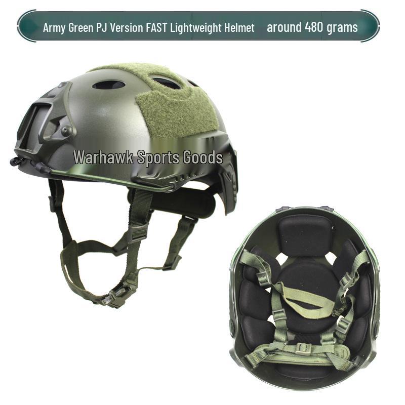 FAST Ultra-light Tactical Helmet with AF Suspension Strap, 430g - Ideal for Military, Airsoft, and Outdoor Sports
