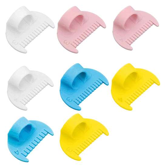 Unelte simple de cusut Plastic durabil Blocator de cusătură pe margine și Unelte de cusut Ajutor pentru cusături Accesorii de cusut pentru Mână DIY