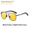 AORON Metal Frame Photochromic Polarized Sunglasses Anti Glare Colorful Driving Fishing Cycling Glasses UV400 Outdoor Accessories