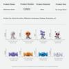 8 Pcs/Set Halloween Figurines Halloween Figurines Miniature Resin Craft  Halloween Party
