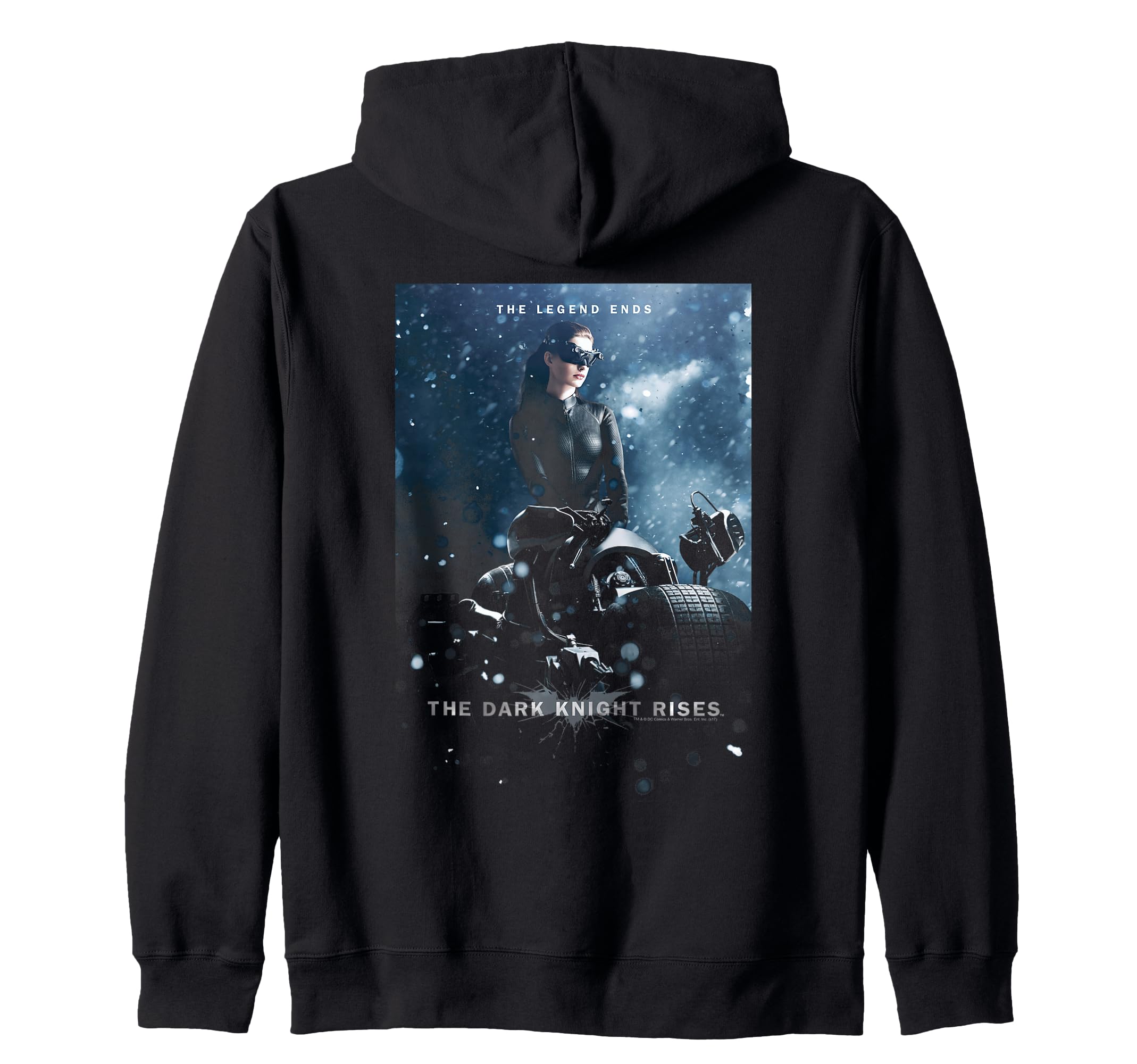 Batman, The Dark Knight, Catwoman Poster, Zip Hoodie