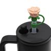 9-10mm Rose Flower Straw Cover for Stanley,Heat-resistant Dust Proof Straw Plug Cap Cup Accessorie,Valentine's Day Gift 1pcs