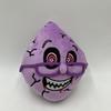 Cute Ms Lemon Plush Doll 23cm Purple Evil Lemon Friendly Yellow Lemon with Glasses Soft Stuffed Toy Gift for Horror Game Fans Kids Collectors Decor