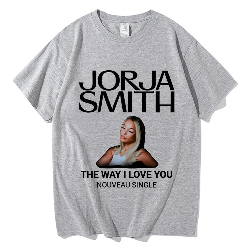 Jorja Smith The Way I Love You Graphic Tshirts Cotton Tshirts Unisex Streetwear Hip Hop Cotton Loose UnisexWomen T Shirts Clothes