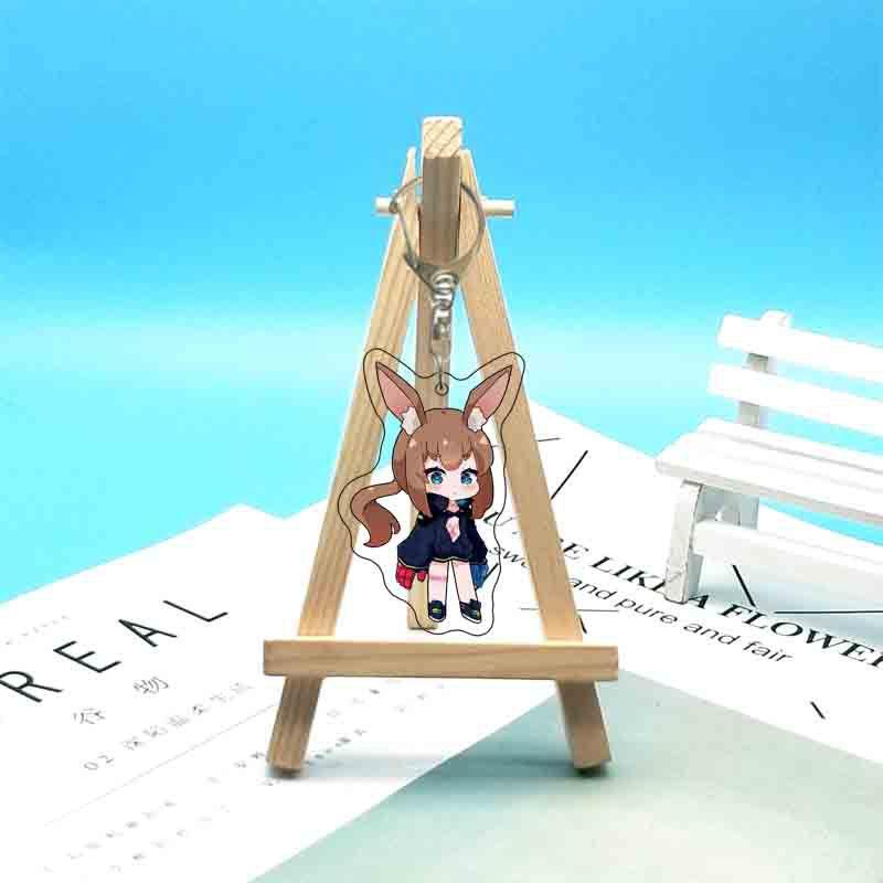 Anime 6cm Acrylketten Cartoon Ringe Tasche Rucksack Geldbörse Hängende Ornamente Fans Sammlungen Merch Geschenk