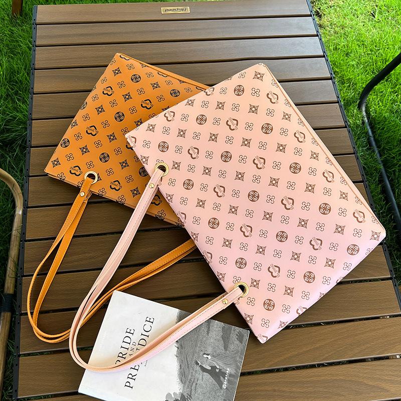 Two Piece Bag for Women's Tote Bag New Style  Presbyopia Mommy Bag European Shoulder Bag