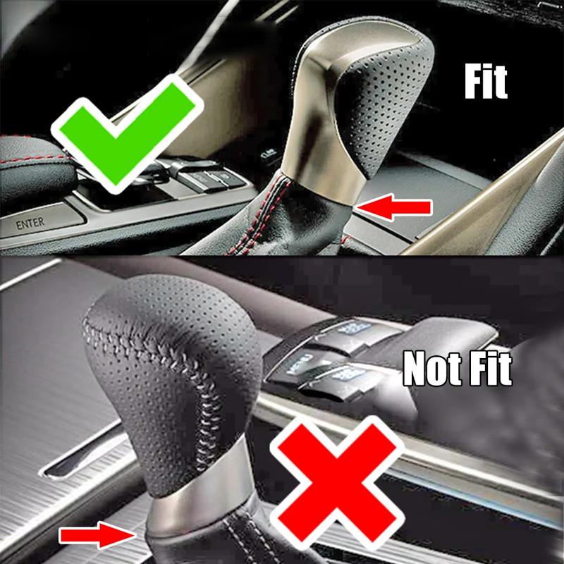Automatic Gear Shift Knob PU Leather + Plastic for Lexus ES 2016-2018  (ES300h ES350)/For Lexus NX 2015-2022