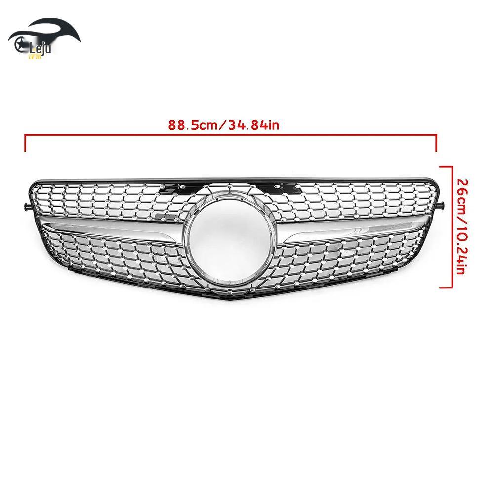 07-14 Mercedes-Benz C-Class W204 Star Mesh Front Lower Grille Decorative Mod