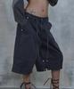 PARADIGMFILM [Ep.02] Triangle Bermuda Cotton Pants (Blue Charcoal)