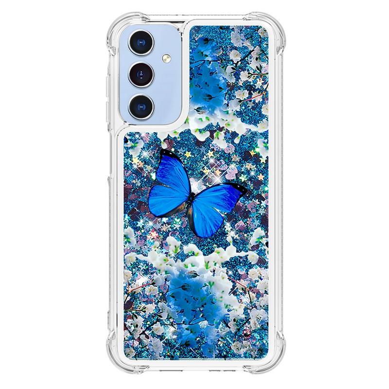 A55 A35 A15 5G Case Cartoon Glitter Quicksand Liquid Cover For Samsung Galaxy A55 A35 A15 A25 A54 A34 A14 A24 A05 A05S Case Etui