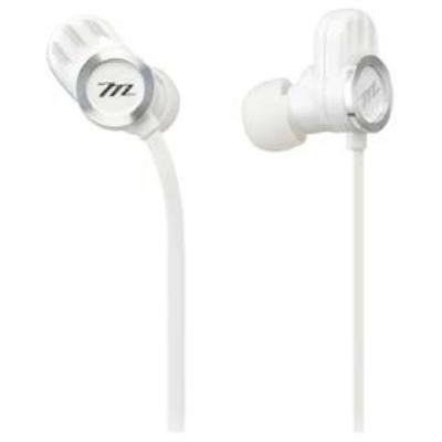 Hitachi Maxell mBASS Deep Bass Series In-Ear Headphones (Earphones) (White, MXH-MB500WH)