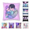 KPop Demon Hunters Pillowcase Printing Fabric Cushion Cover Gift Throw Pillow Case Cover Home Square 45X45cm
