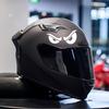 Evil Eyes Waterproof Sticker, Cool Graphic Vinyl Decal, Universal Modification Decor for Motorbike Fairing, Scooter & Car Body