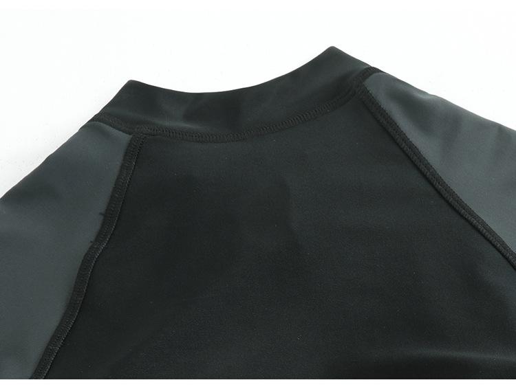 Women's Two-Piece Diving Suit: Long-Sleeve, Sun-Protective Swimwear for Surfing, Sports, or Beach.