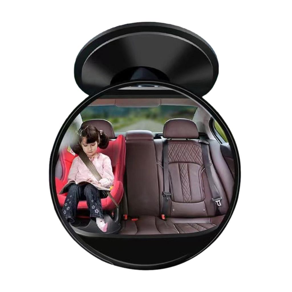Universal Interior Rear View Mirror 360 Degree Adjustable Baby Rearview Mirror With Suction Cup Wide-angle Auto Accessories
