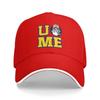 Yellow Wrestling Cena John Printed Baseball Caps Unisex Women Unisex Unisex Beach Sunscreen Hat Snapback Adjustable Cap
