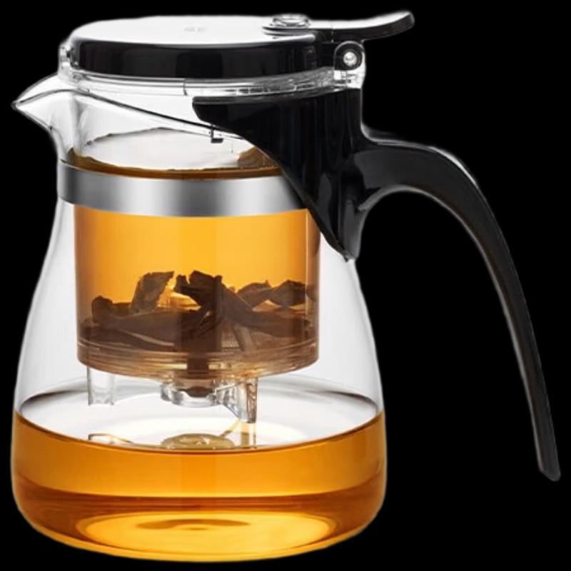 Samyo Heat-Resistant Glass Infuser Teapot