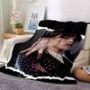 1Pc Ethereal Violinist Shadows Blanket For Couch Bed Plush Cozy Fuzzy Blanket Super Soft Warm Blankets For Fall And Winter 0918164