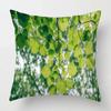 Nordic Fall Home Decor Autumn Throw Pillow Case Sofa Cushion Cover Modern 45x45cm 50x50 60x60cm 40*40cm Leaf Plant Green