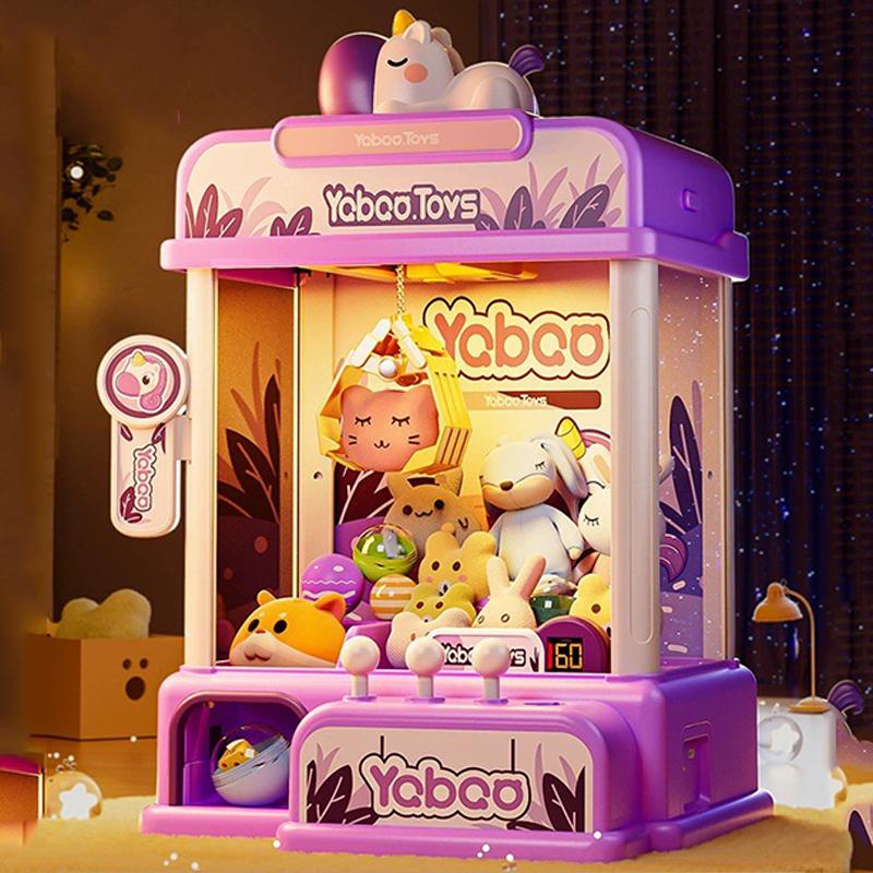 Claw Machine for Kids Mini Vending Arcade Game Toy with Sound for Girls Candy Grabber Prize Dispenser Machine Gift Boy Girls Toy