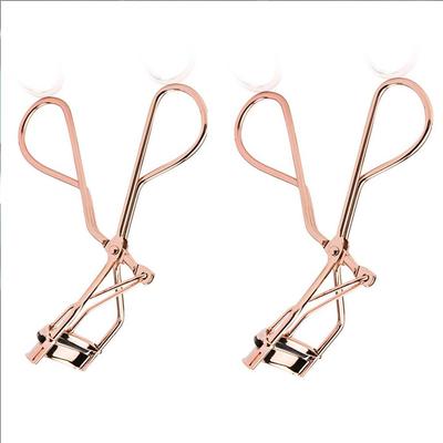 Set of 2 Eyelash Popular Makeup Portable Stainless Steel Curler for Men and Perfect for Spot Creates a Strong and Creates a Natural Eyelash Makeup