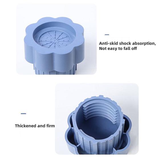 4/8Pcs Washing Machine Universal Heightening Pads Washer Dryer Leveling Stand Easy To Install Noise Reduction Anti-Vibration Riser Pads