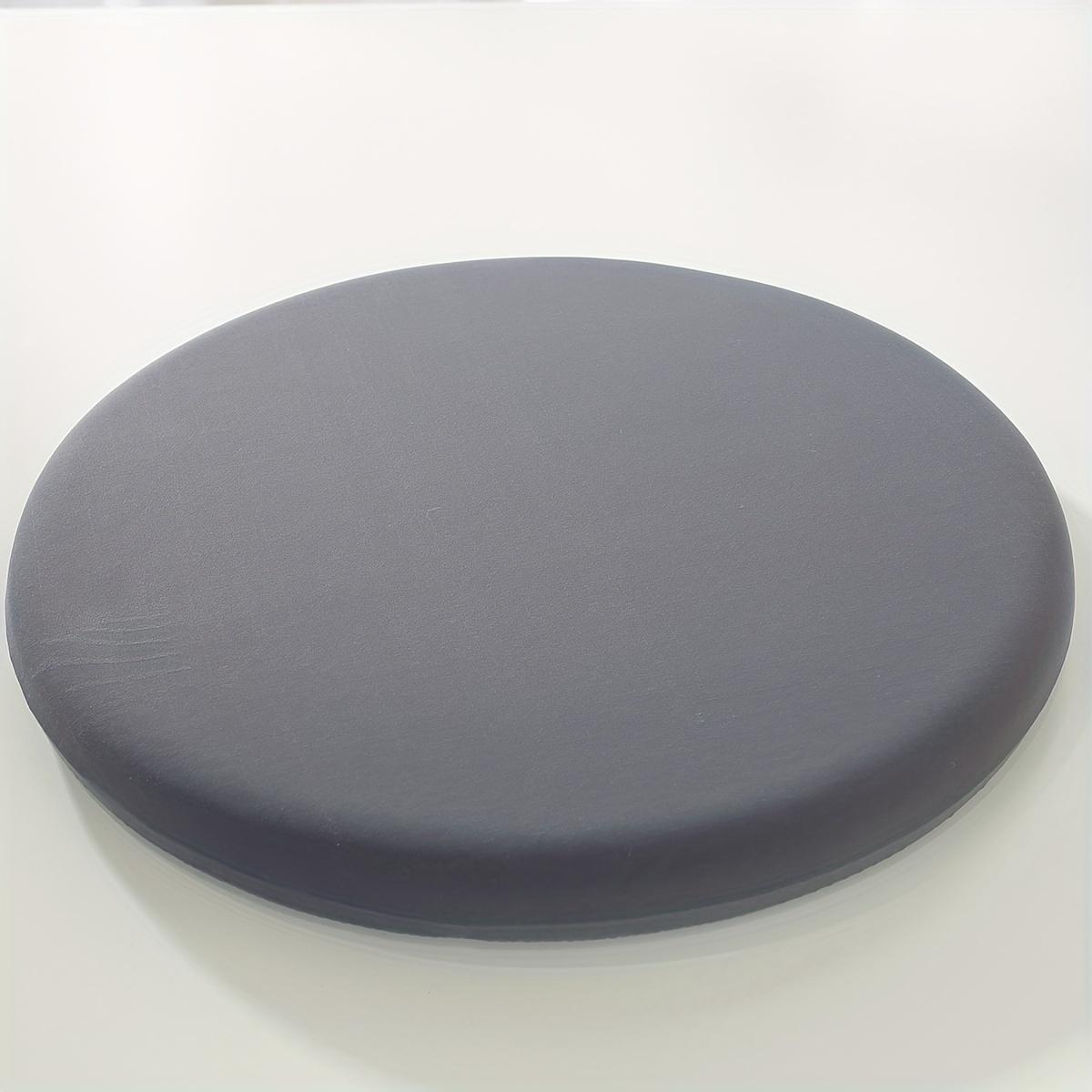 Подушка сиденья с эффектом памяти из ткани Ice-Slip из круглого волокна для офиса и дома подушка сиденья с эффектом отскока для любого сезона 138 inches 35 centimeters темно-серого 1219₽