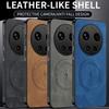 For Xiaomi Mi 17 Ultra Case Luxury PU Leather Skin Magnetic Magsafe Protective Back Cover For Xiaomi Mi 17 Pro Max Phone Shell