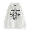 Mikina Y2k Oblečení Mikiny Ženy Oblečení Streetwear Móda Ležérní Vintage Podzimní Kabáty Vetement Femme