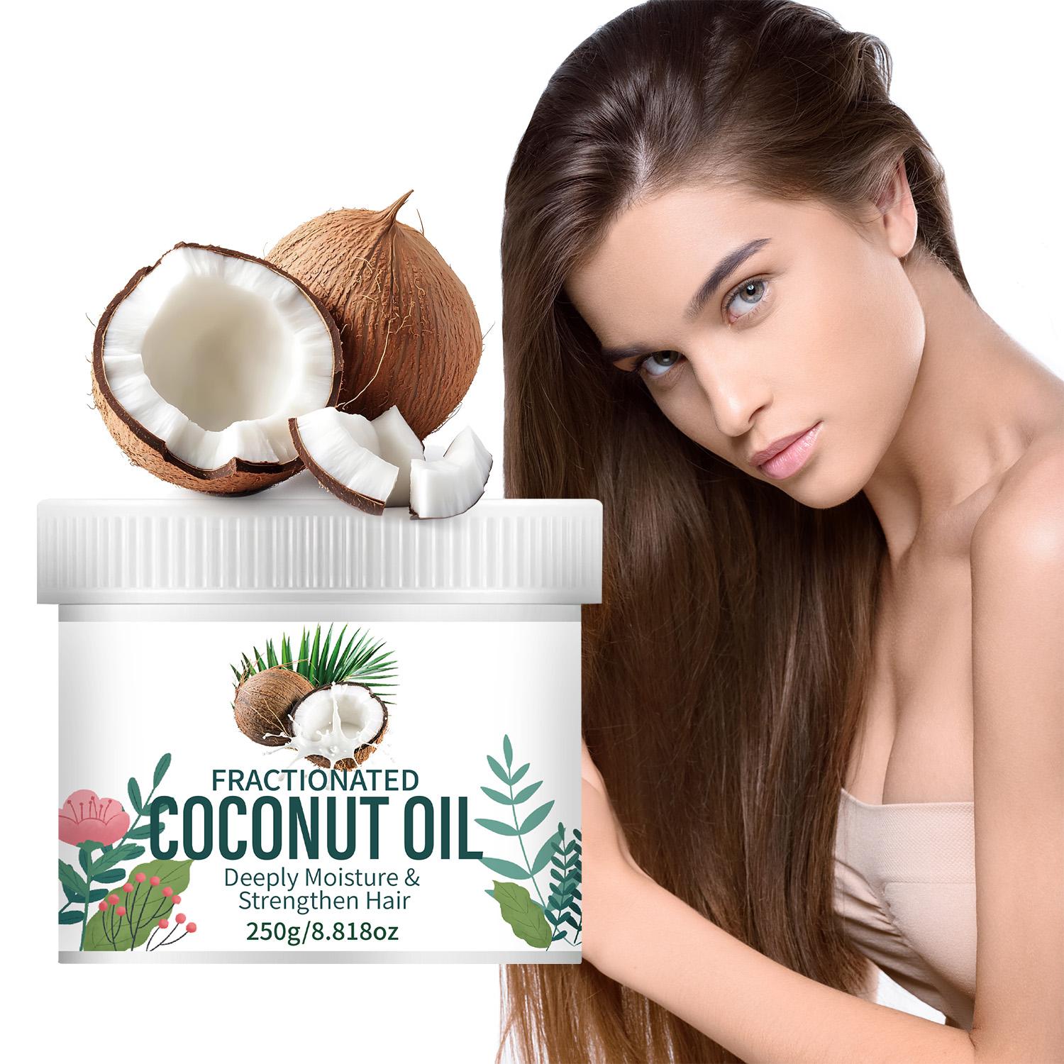 

Coconut Oil Cream-Deeply Moisture & Strengthen Hair-Intense Moisture & Breakage Defense,250ml